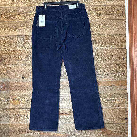 RE/DONE 70's Pocket Loose Flare in Navy Corduroy Size 30 NWT - Picture 6 of 11